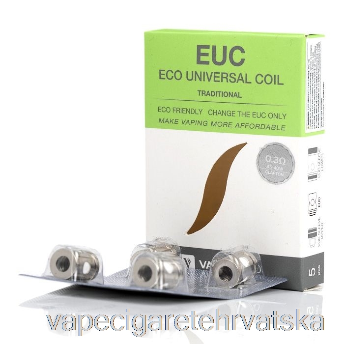 Vape Hrvatska Vaporesso Euc Zamjenske Zavojnice 0.3ohm Tradicionalni Euc Clapton